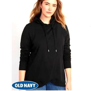 Maternity nursing hoodie sweatshirt tulip cross front xxl